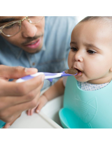 Cucharas TempCheck Dr. Brown para Bebés, Paquete de 4, Libre de BPA