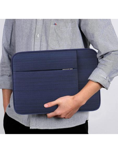 Funda para Laptop LACDO 13" Azul Resistente al Agua