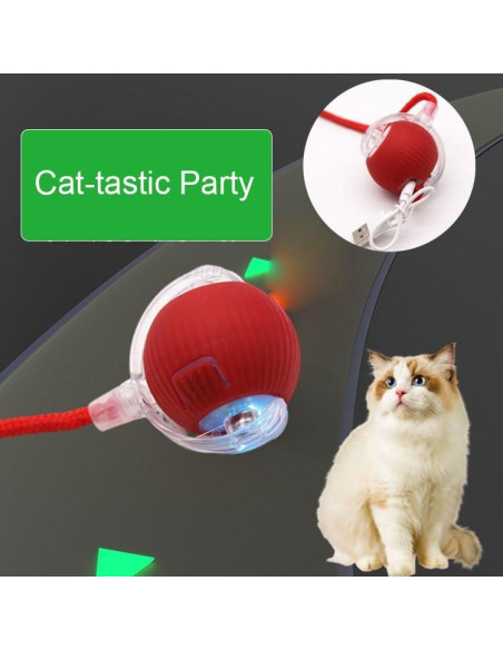 Juego Interactivo para Gatos Joyandu ZK-8 con Luz LED y 3 Modos