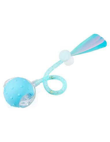 Juguete Interactivo para Gatos PLITTPETTS Bola Azul 5.1cm