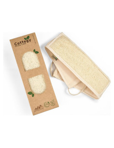 Esponja Exfoliante de Lufa Natural Cottegy para Espalda 81 cm