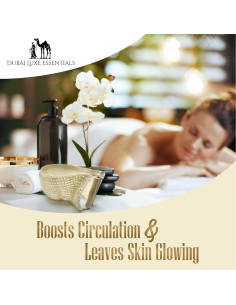 Esponja de Sisal Hecha a Mano Dubai Luxe Essentials 12.7x67.3cm 2