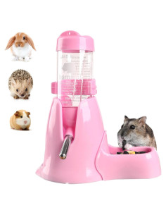 Dispensador Automático de Agua para Mascotas Wanheart 80ml Rosa