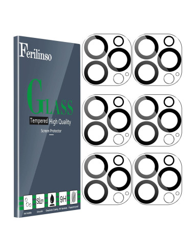 Protector de Lente de Cámara Ferilinso para iPhone 14/15 Pro