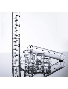 Medidor de Lluvia de Vidrio Frienda 4 Piezas 12.7cm 2