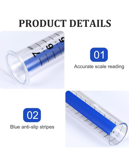 Tubo de Reemplazo para Pluviómetro Kifmurase 21x6 cm ABS