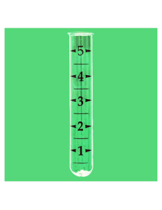 Tubo de vidrio para pluviómetro 14.61 cm Pluviómetros