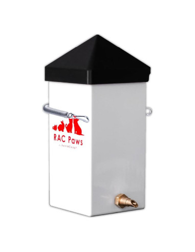 Bebedero Automático RentACoop 1L con Boquilla de Latón Sin Goteo