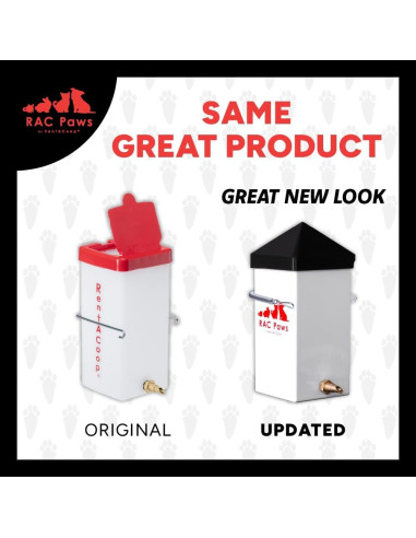 Bebedero Automático RentACoop 1L con Boquilla de Latón Sin Goteo