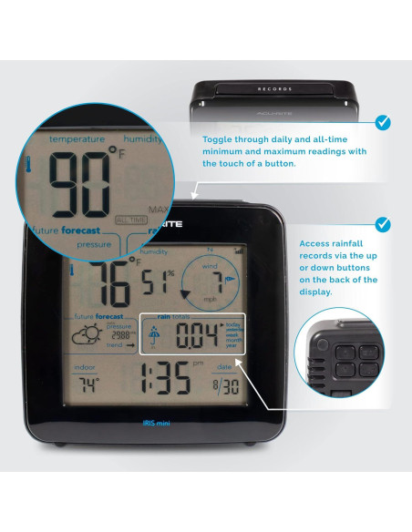 Estación Meteorológica AcuRite Iris Inalámbrica 01122M