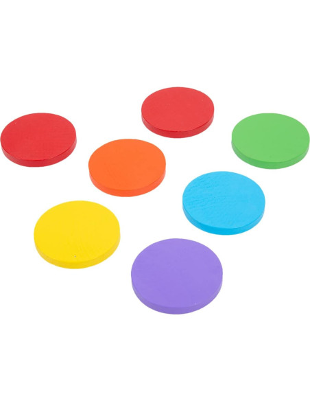 Caja de Monedas Montessori Adena 2 en 1 para Bebés 6-24 Meses