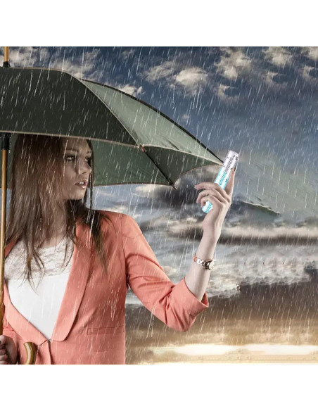 4 Tubos de Reemplazo para Medidor de Lluvia YZDTECH 12.7 cm