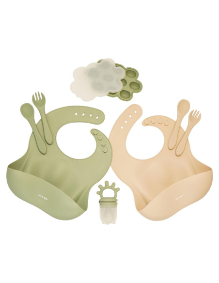 Extractor de Frutas y Alimentos de Silicona + Kit Bebé