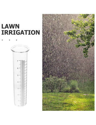 Pluviómetro Exterior Veemoon 21cm Precisión Profesional