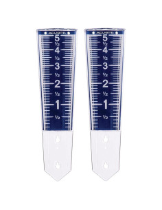 Medidor de Lluvia AcuRite 00850 - 2 Paquete con Tornillos