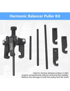 Extractor de Polea Amortiguador Yuesstloo 3 Garras 2.28 kg 2