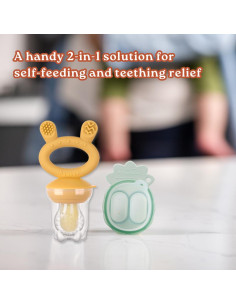 Alimentador de Silicona Haakaa Freeze-N-Feed Mini Combo 2