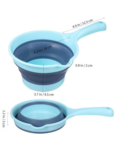 Cucharón de Agua Plegable Cabilock 2 Piezas 27x16cm 2