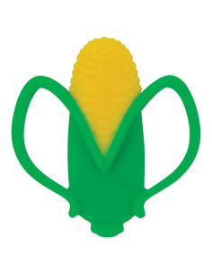 Mordedor Veggie Nuby Maíz para Bebés 3+ Meses - Silicona Suave