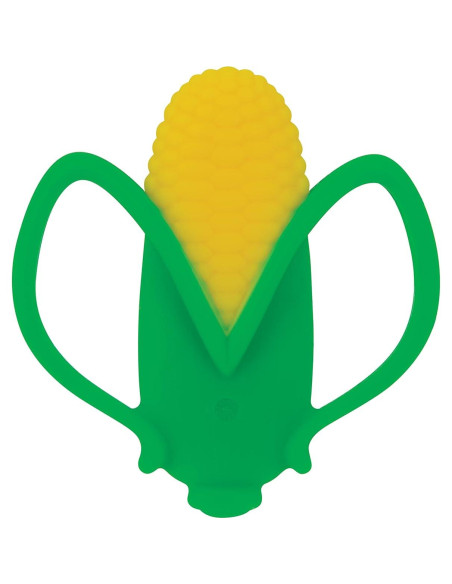 Mordedor Veggie Nuby Maíz para Bebés 3+ Meses - Silicona Suave Mordedor Veggie Nuby Maíz para Bebés 3+ Meses - Silicona Suave