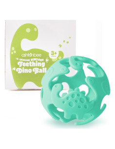 Juguetes de Dentición Dinosaurio Ashtonbee Silicona BPA Libre