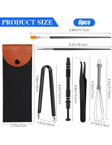 Kit de Herramientas para Teclados Mecánicos - 6 Piezas