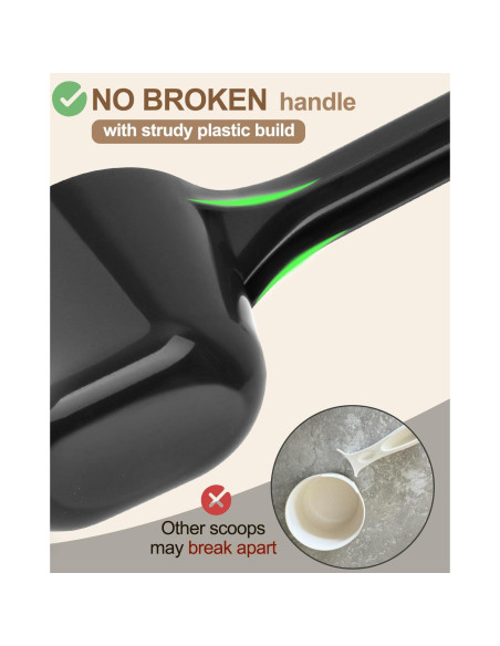 3 Cucharones Medidores para Mascotas Aosnare - 1 Taza