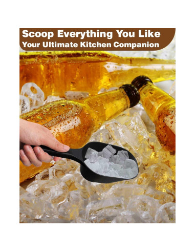 3 Cucharones Medidores para Mascotas Aosnare - 1 Taza