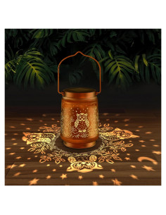 Linterna Solar Colgante YWYELED Impermeable 10.8x16.5cm