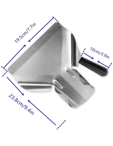 Cuchara de Palomitas de Acero Inoxidable Millie 23.9x19.6cm