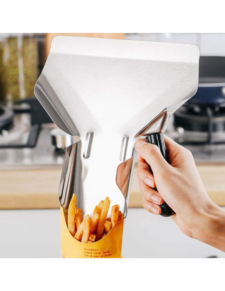 Cuchara de Palomitas de Acero Inoxidable Millie 23.9x19.6cm