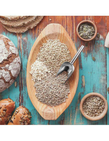 3 Cucharones de Acero Inoxidable Mudder 170g para Cocina