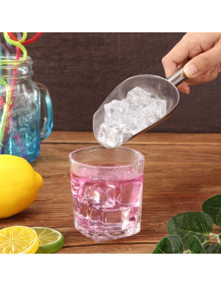 3 Cucharones de Acero Inoxidable Mudder 170g para Cocina