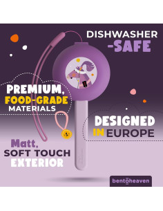 Utensilios de Viaje para Niños Bentoheaven - Acero Inoxidable y Estuche 2