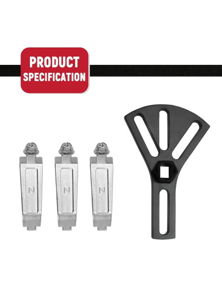 Herramienta de extracción de bomba AUPREX AX-1031C 3 brazos