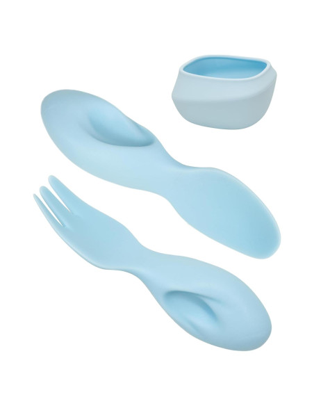 Juego de Utensilios Ergonómicos Tiny Genius para Bebés 1-4 Años