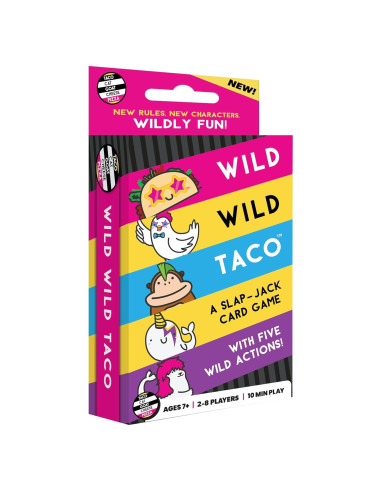 Juego de Cartas Taco Salvaje - Diversión Familiar para 2-8 Jugadores