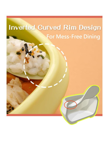 Juego de Utensilios Ergonómicos Tiny Genius para Bebés 1-4 Años