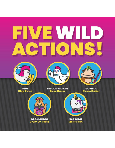 Juego de Cartas Taco Salvaje - Diversión Familiar para 2-8 Jugadores