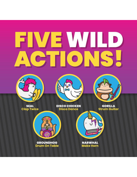 Juego de Cartas Taco Salvaje - Diversión Familiar para 2-8 Jugadores