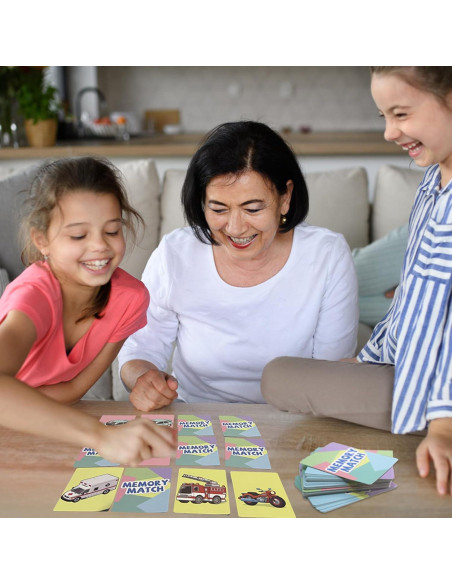 Juegos de Cartas Clásicos Floatlive - 4 Barajas para Niños Juegos de Cartas Clásicos Floatlive - 4 Barajas para Niños