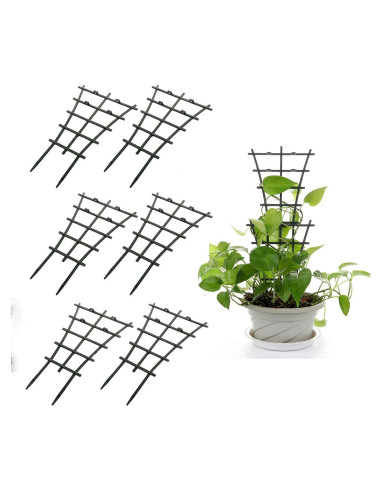 Soportes de Enrejado GWOKWAI 6 Piezas para Plantas Trepadoras