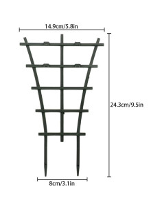 Soportes de Enrejado GWOKWAI 6 Piezas para Plantas Trepadoras 2