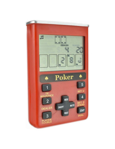 Juego de Póker Electrónico de Mano 7 en 1 LIKE G880