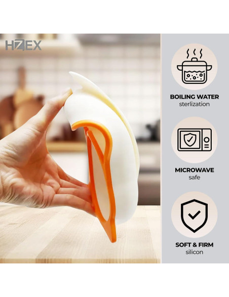 Conjunto de Alimentación para Bebés HZEX - 4 Piezas Silicona Verde