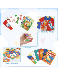 Juegos de Cartas Clásicos Timenued - Slap Jack y Memory Match 2