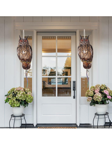 Dispositivos Ahuyentadores de Animales OffiCreative 3PCS Búhos