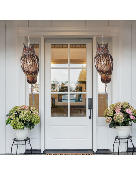 Dispositivos Ahuyentadores de Animales OffiCreative 3PCS Búhos