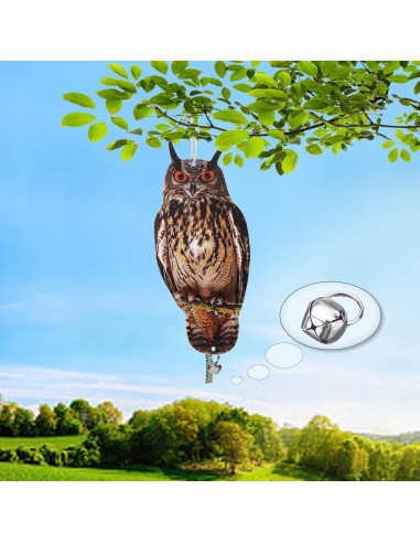Dispositivos Ahuyentadores de Animales OffiCreative 3PCS Búhos