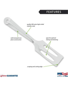 Cuchara Servidora Rada R116 de Acero Inoxidable - Paquete de 6 2